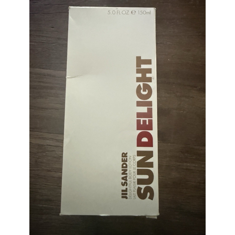 Sun Delight by Jil Sander for Women Delightful‎ Body Lotion 5oz New In Box